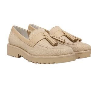 Women’s Carolynn 9 Tassel Lug Sole Loafer in beige-Size 11 - Franco Sarto